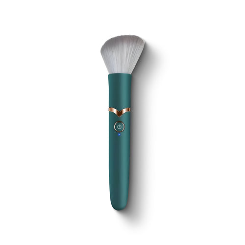 Blush Stroke discreet vibrating body massager in makeup brush design
