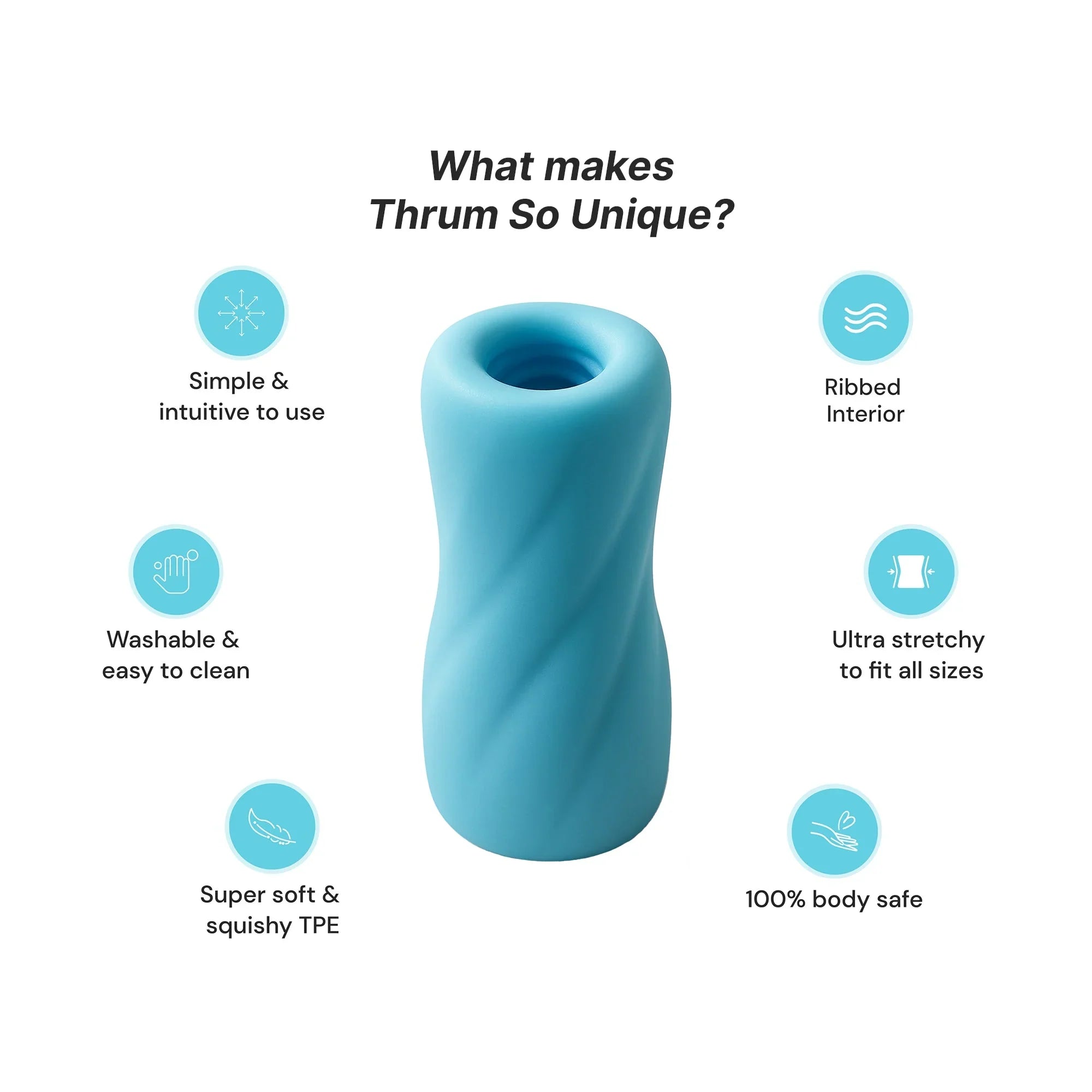 Soft silicone personal stroker with realistic texture – luxury male wellness device